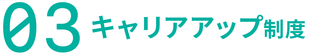 キャリアアップ制度